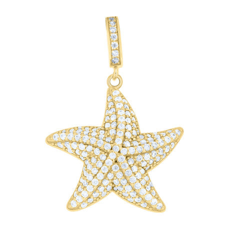925 Sterling Silver Cz Pendant