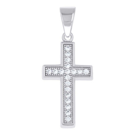 925 Sterling Silver Cz Pendant