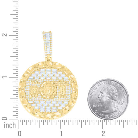 925 Sterling Silver Cz Pendant
