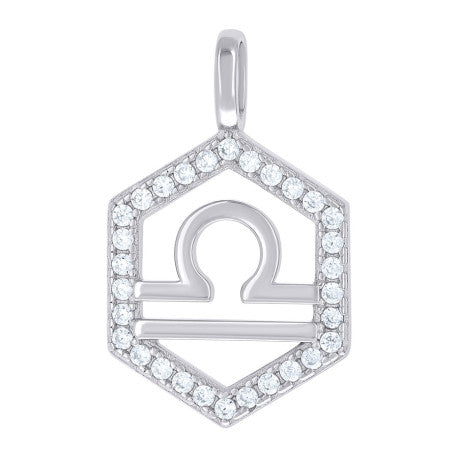 925 Sterling Silver Cz Pendant