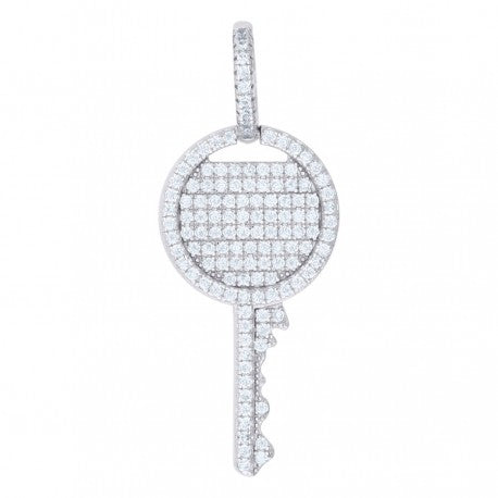 925 Sterling Silver CZ Pendant