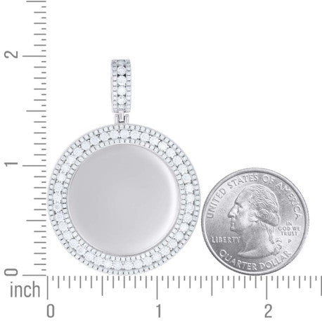 925 Sterling Silver Cz Pendant