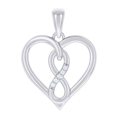 925 Sterling Silver Cz Pendant