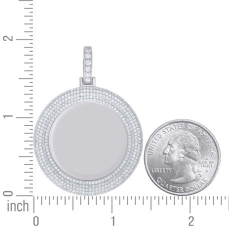 925 Sterling Silver Cz Pendant