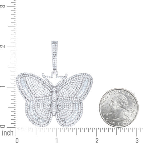 925 Sterling Silver Cz Pendant