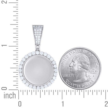 925 Sterling Silver Cz Pendant