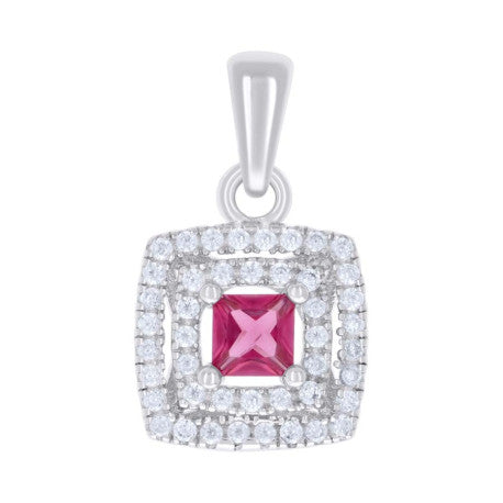 925 Sterling Silver Cz Pendant