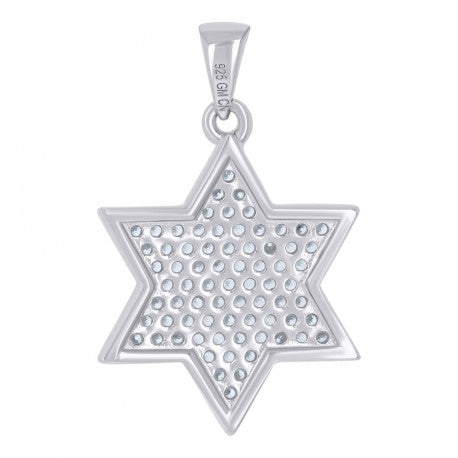 925 Sterling Silver Cz Pendant