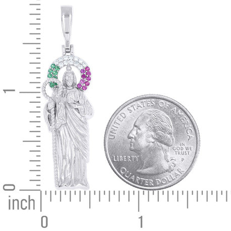 925 Sterling Silver Cz Pendant