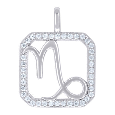 925 Sterling Silver Cz Pendant