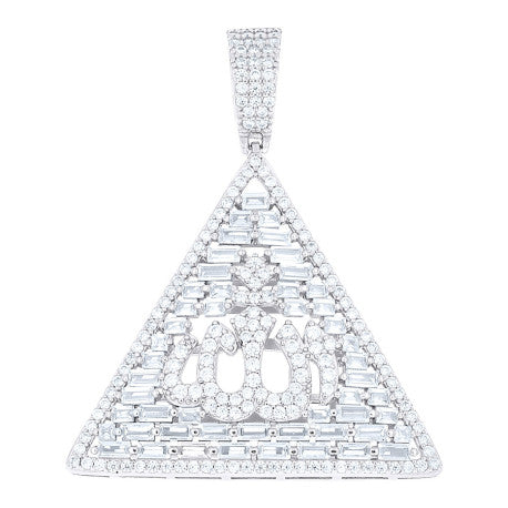 925 Sterling Silver Cz Pendant