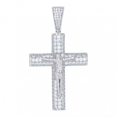925 Sterling Silver CZ Pendant