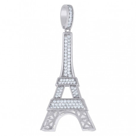 925 Sterling Silver CZ Pendant