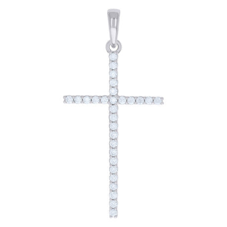 925 Sterling Silver Cz Pendant