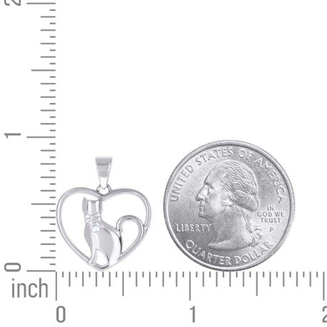 925 Sterling Silver Cz Pendant