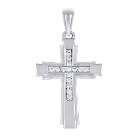 925 Sterling Silver Cz Pendant
