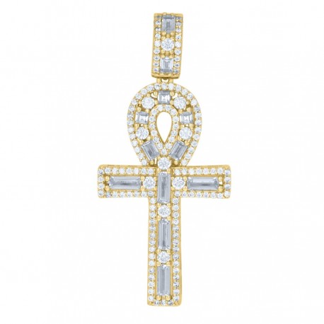 925 Sterling Silver CZ Pendant