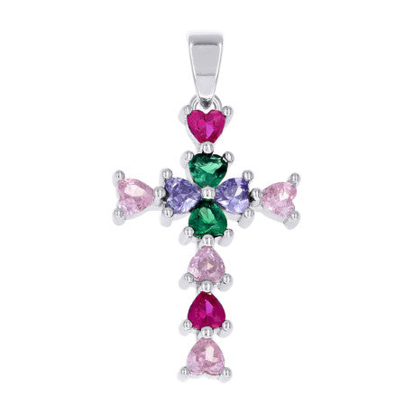 925 Sterling Silver Cz Pendant