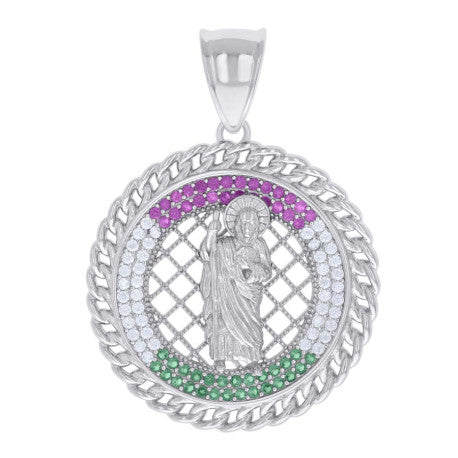 925 Sterling Silver Cz Pendant