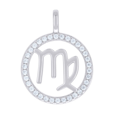 925 Sterling Silver Cz Pendant