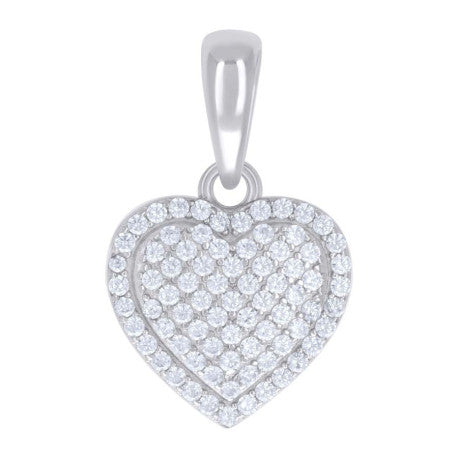 925 Sterling Silver Cz Pendant