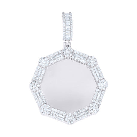 925 Sterling Silver Cz Pendant