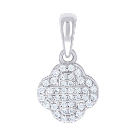 925 Sterling Silver Cz Pendant