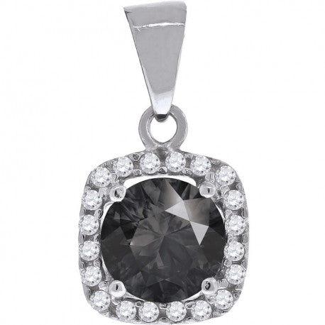 925 Sterling Silver Cz Pendant
