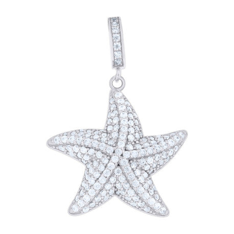 925 Sterling Silver Cz Pendant