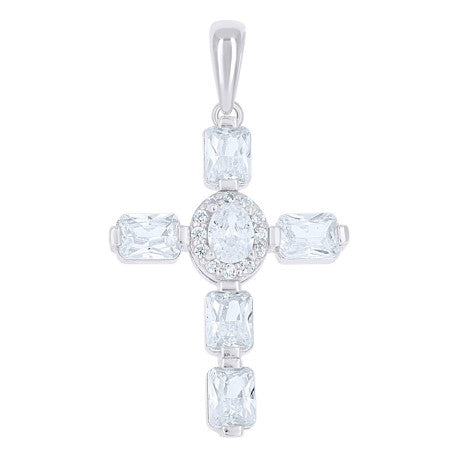 925 Sterling Silver Cz Pendant