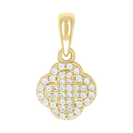 925 Sterling Silver Cz Pendant