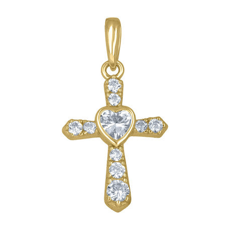 925 Sterling Silver Cz Pendant
