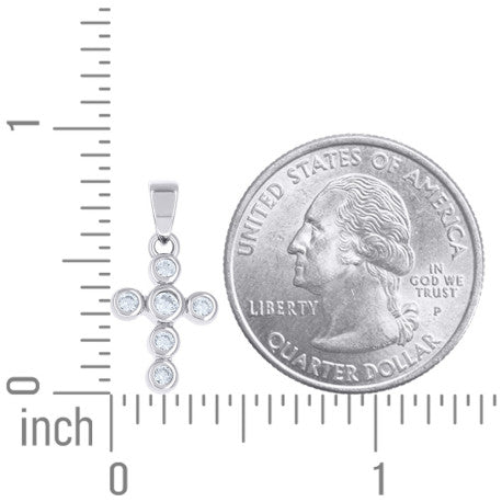 925 Sterling Silver Cz Pendant
