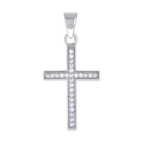 925 Sterling Silver Cz Pendant