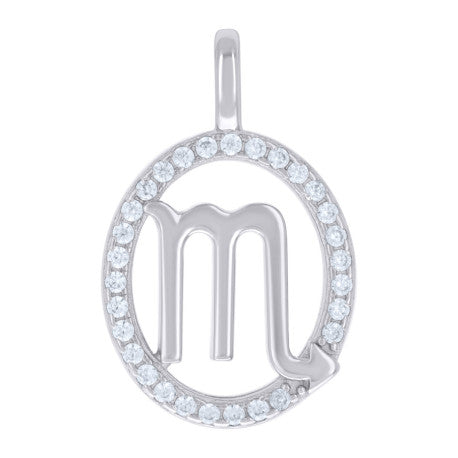 925 Sterling Silver Cz Pendant