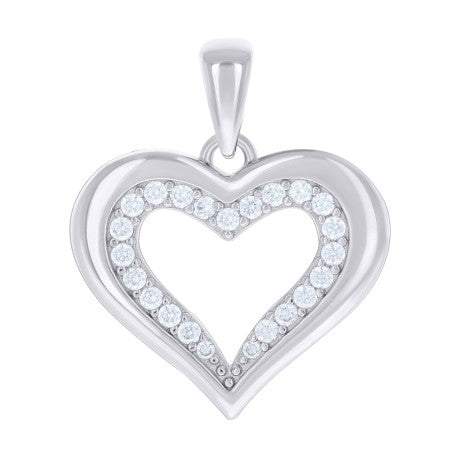 925 Sterling Silver Cz Pendant