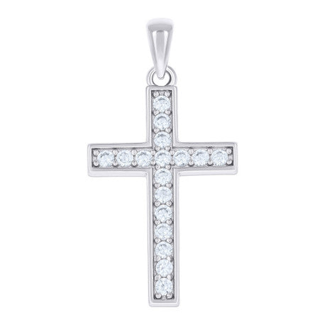 925 Sterling Silver Cz Pendant