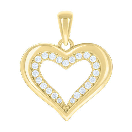 925 Sterling Silver Cz Pendant