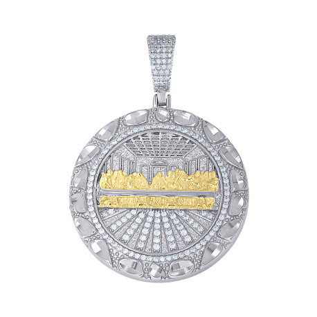 925 Sterling Silver Cz Pendant