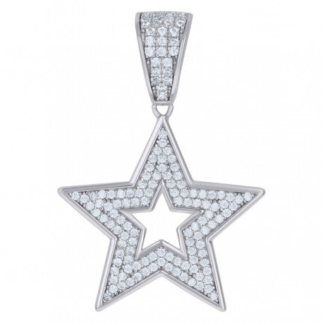 925 Sterling Silver CZ Pendant