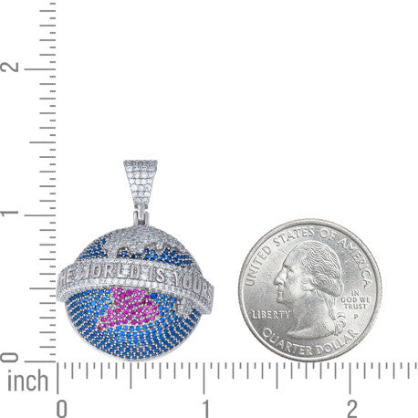 925 Sterling Silver Cz Pendant
