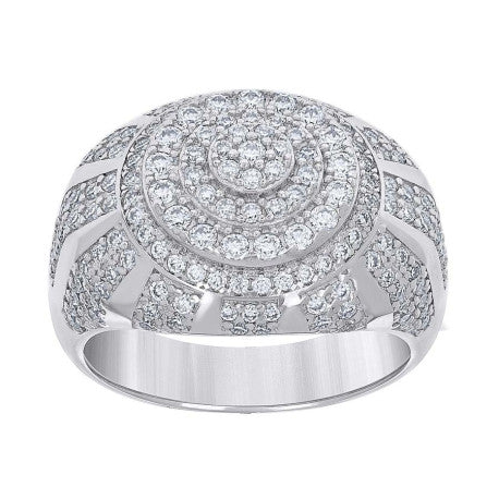 925 Sterling Silver Cz Ring S10-S12