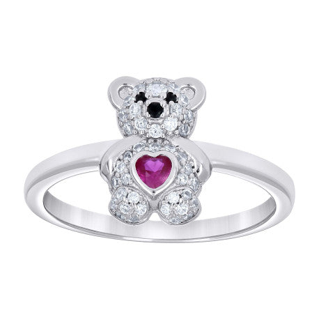925 Sterling Silver Cz Ring S5-S10