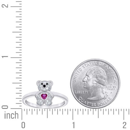 925 Sterling Silver Cz Ring S5-S10