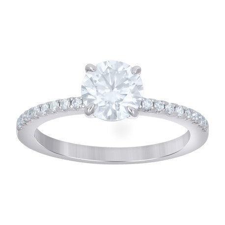 925 Sterling Silver Cz Ring S5-S9