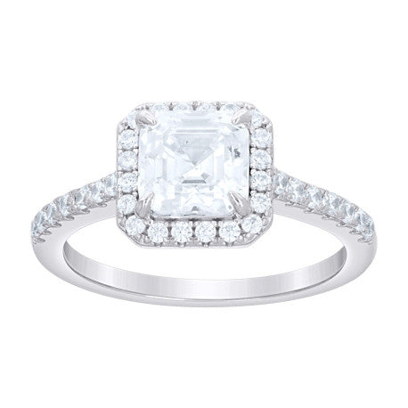 925 Sterling Silver Cz Ring S5-S9