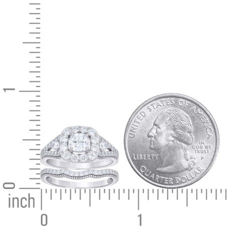 925 Sterling Silver Cz Ring S6-S10