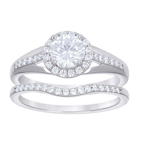 925 Sterling Silver Cz Ring S6-S10