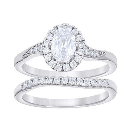 925 Sterling Silver Cz Ring S6-S10