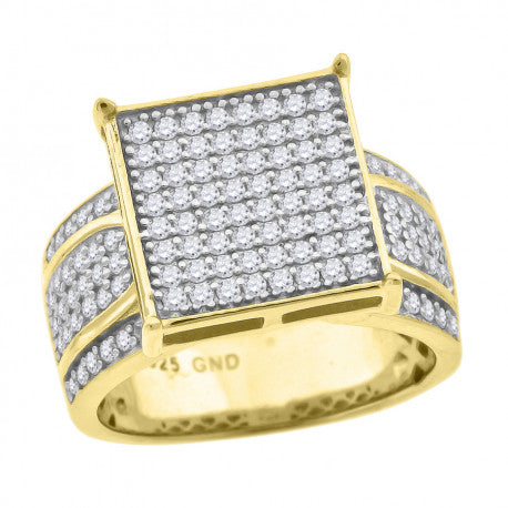 925 Sterling Silver CZ Ring S6-S9
